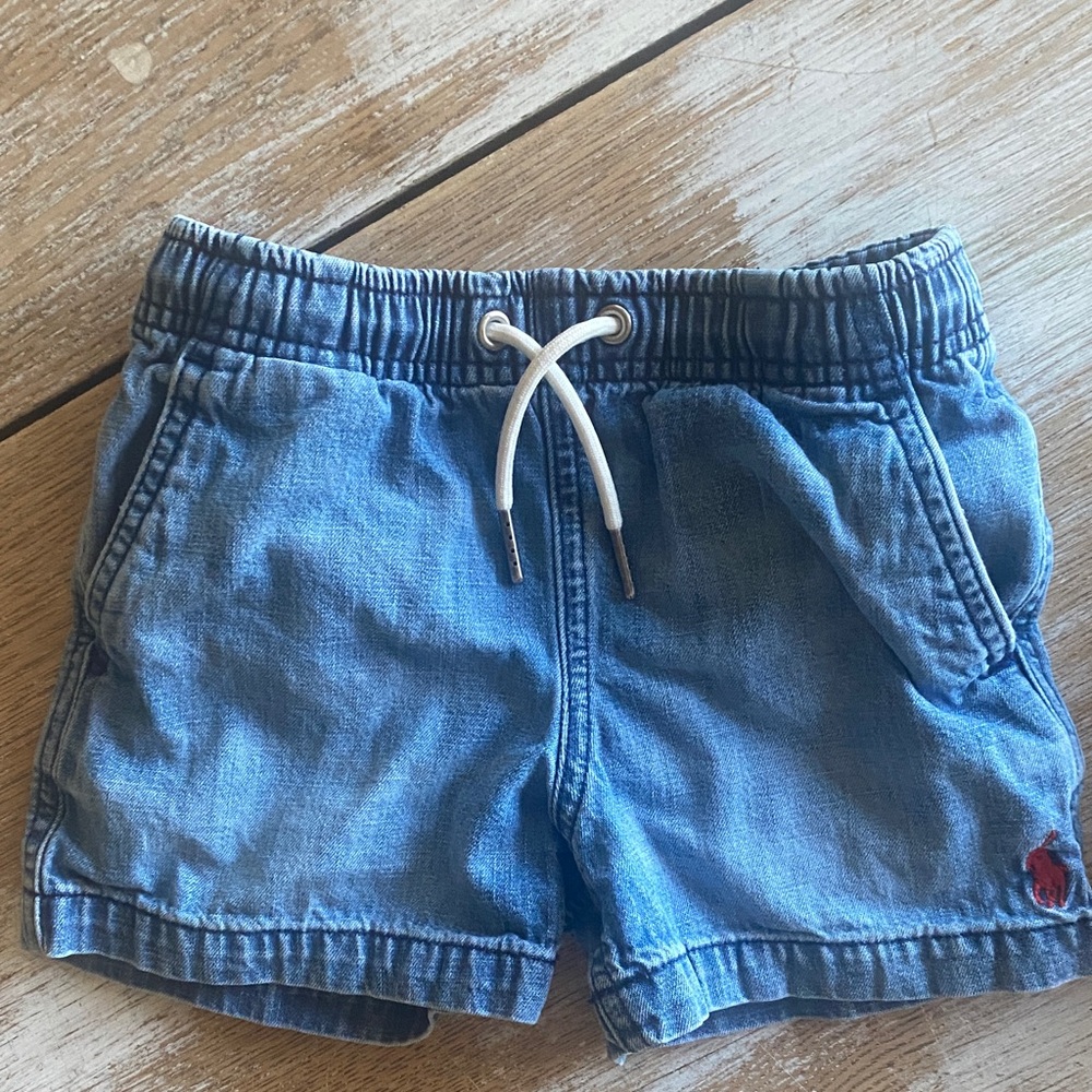 Ralph Lauren Light Blue Kids Shorts